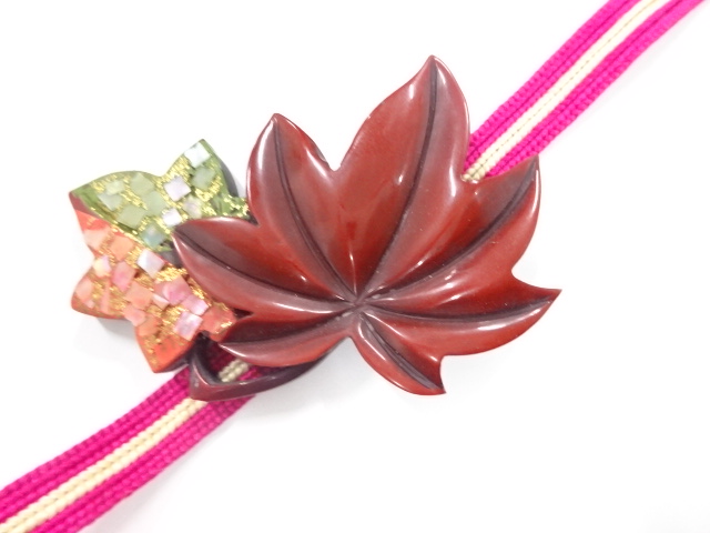 Japanese Kimono / Antique / Obidome